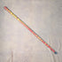 Vintage Men's Rondelle Handle Walking Stick Multicolor Painted Cane 93cm